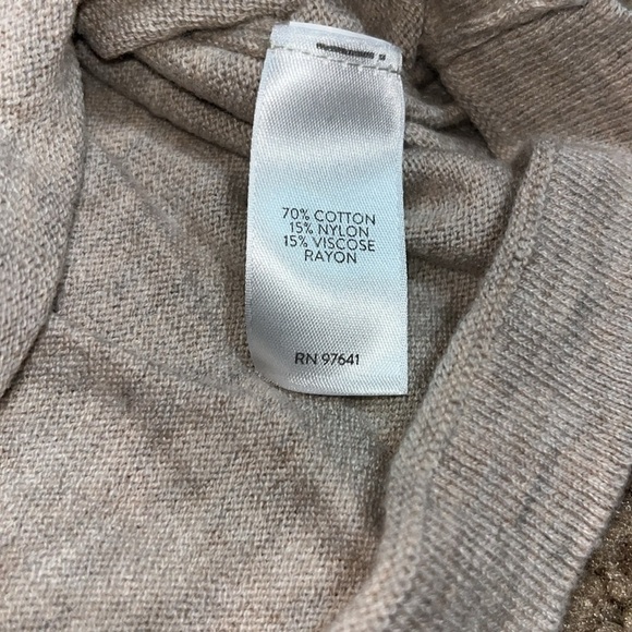 J. Jill Weston Dog Pullover Crew Neck Sweater Heathered Beige 3X - Picture 9 of 9